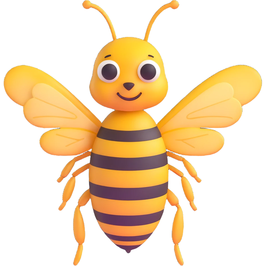 honey bee emoji