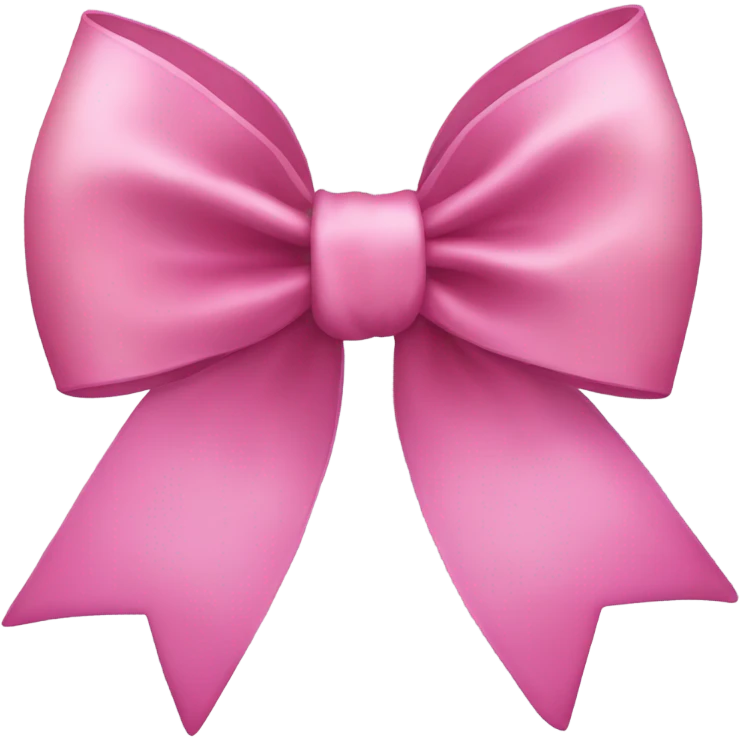 Coquette bow emoji