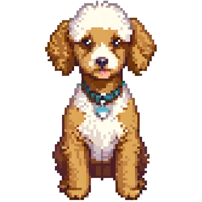 poodle dog emoji