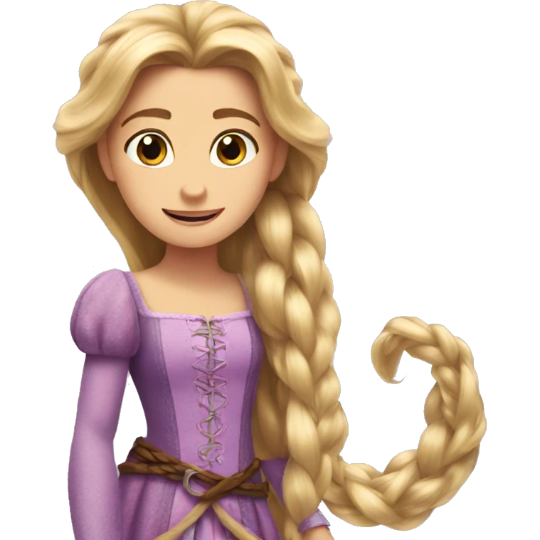 Rapunzel emoji