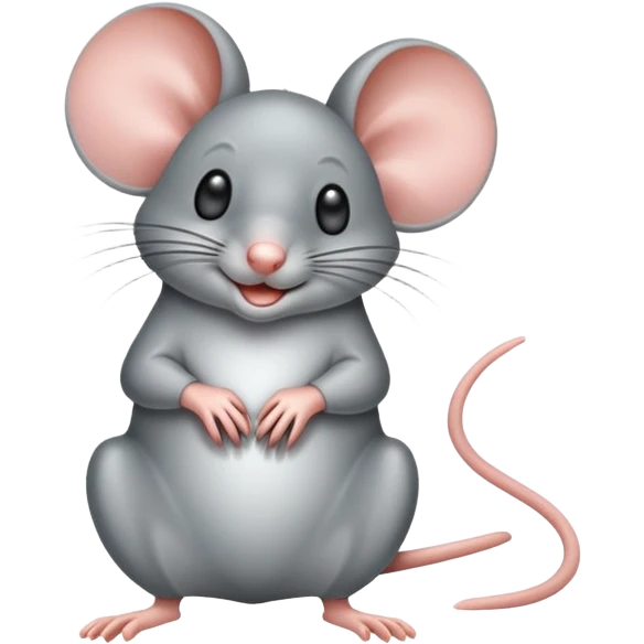 Une souris avec des épées  emoji