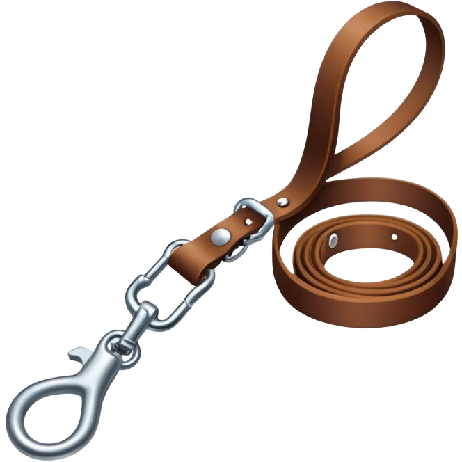 dog leash emoji