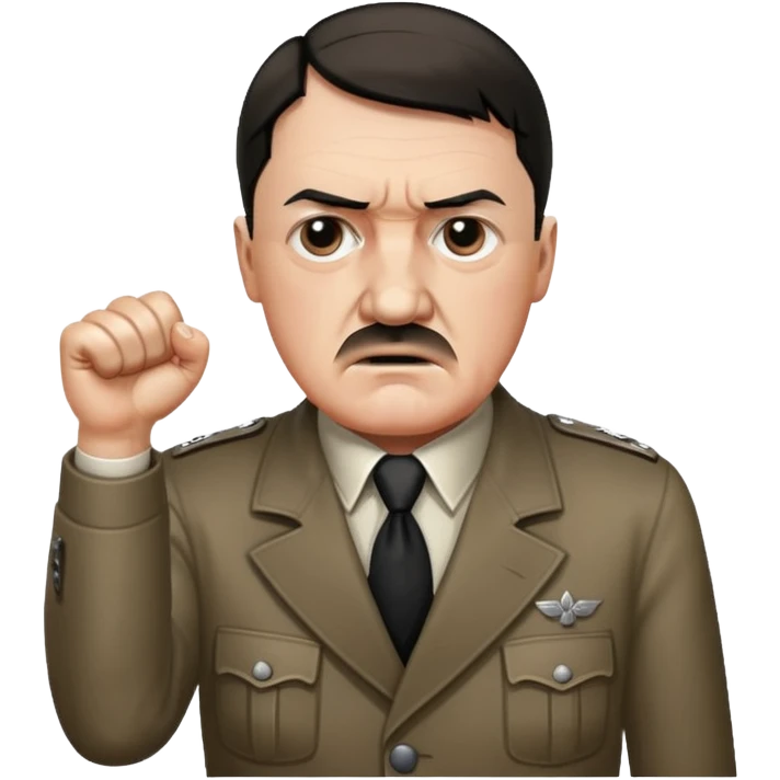 Hitler swearing  emoji