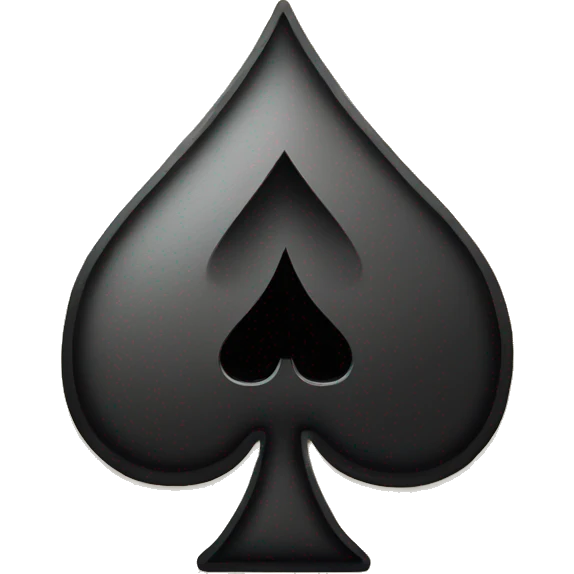 Ace of spades emoji