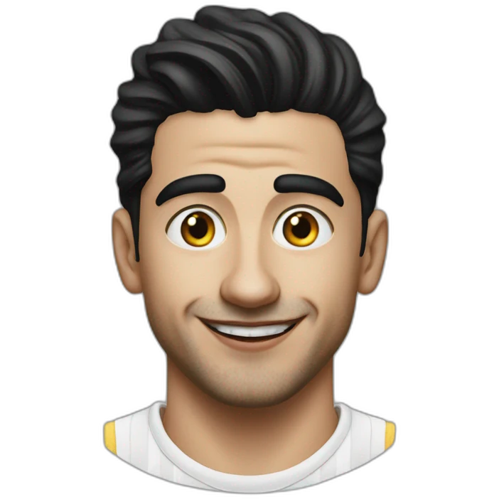 Lars stindl as clown emoji