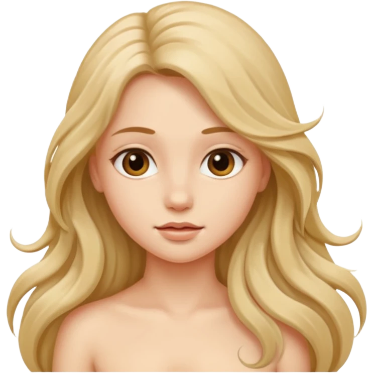 Girl full nude  emoji