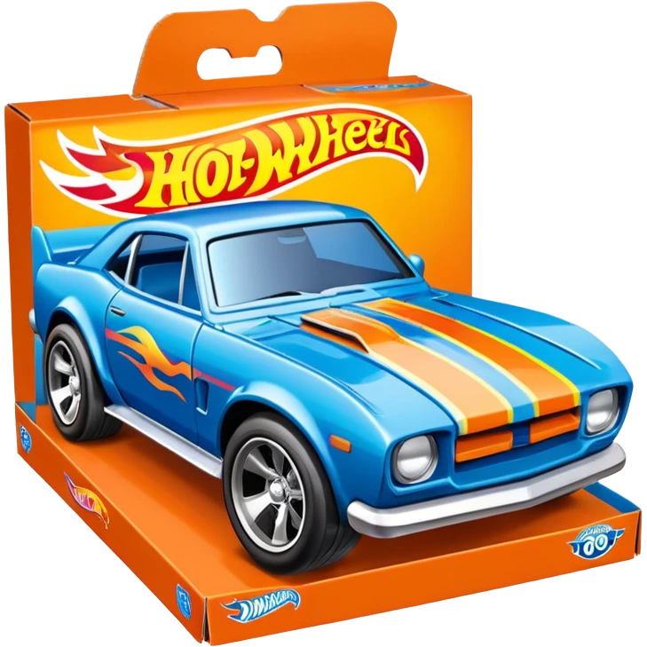 Упаковка от HotWheels emoji