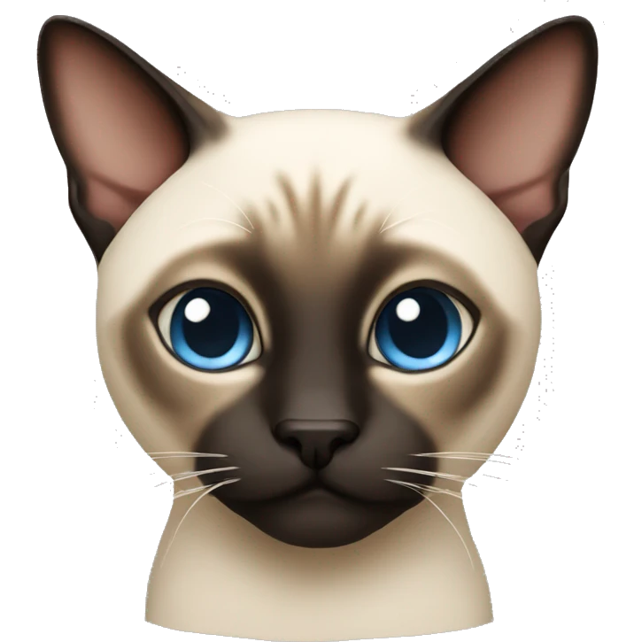 Siamese cat emoji