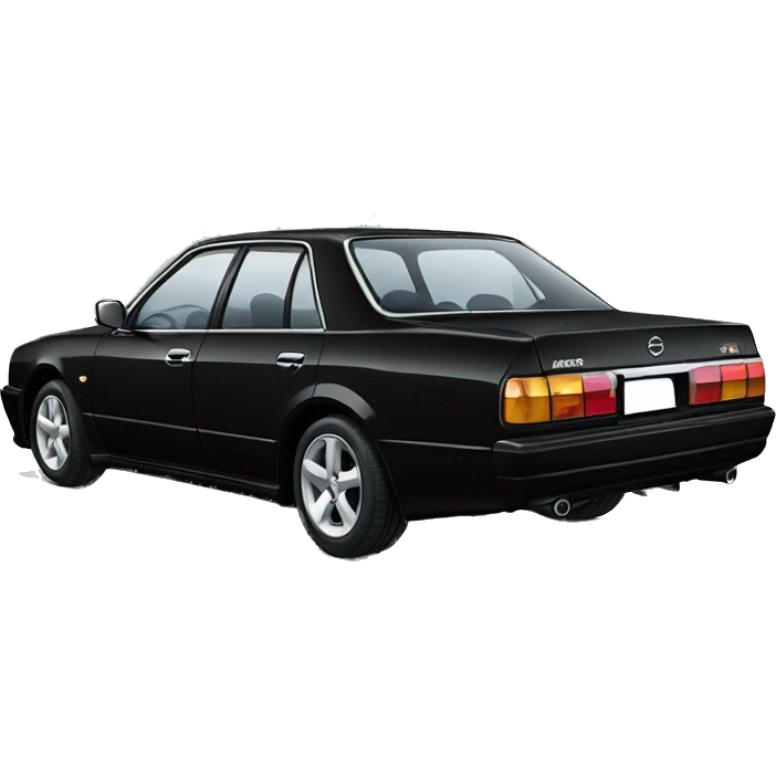 Nissan Laurel c34 black emoji
