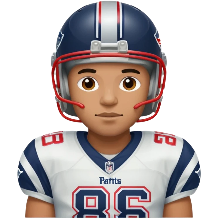 Drake Lee Maye in patriots uniform emoji