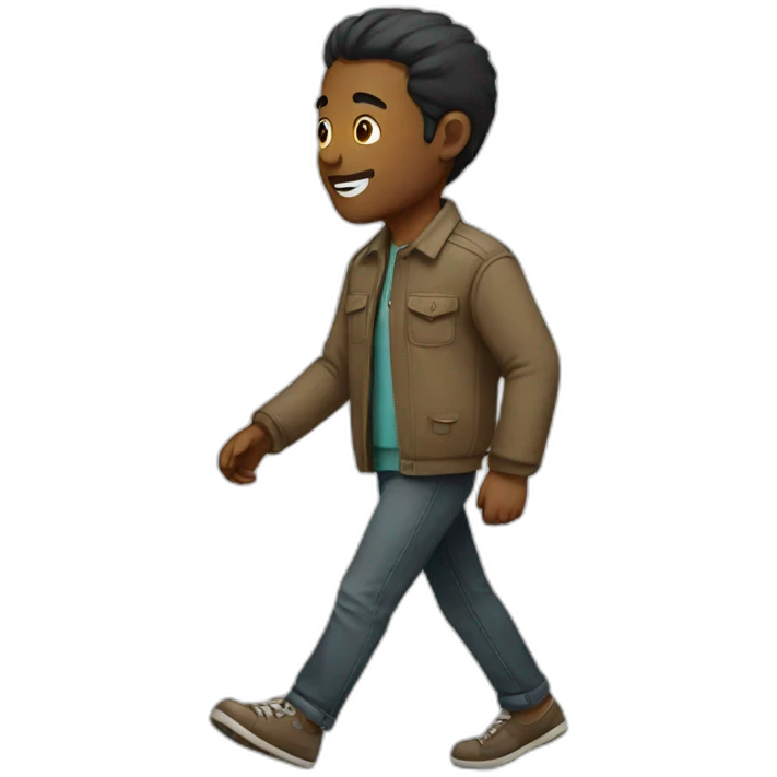 walking emoji