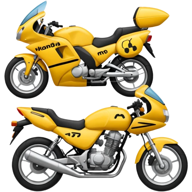 Faça um emoji da logo da asa da Honda Moto emoji