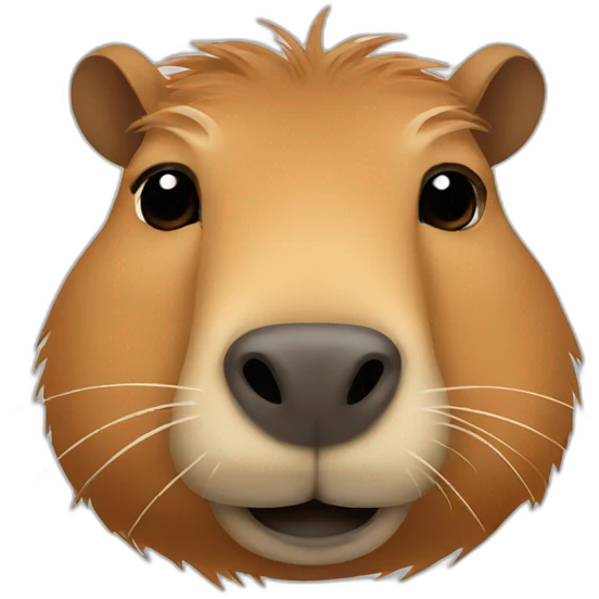 Capybara emoji