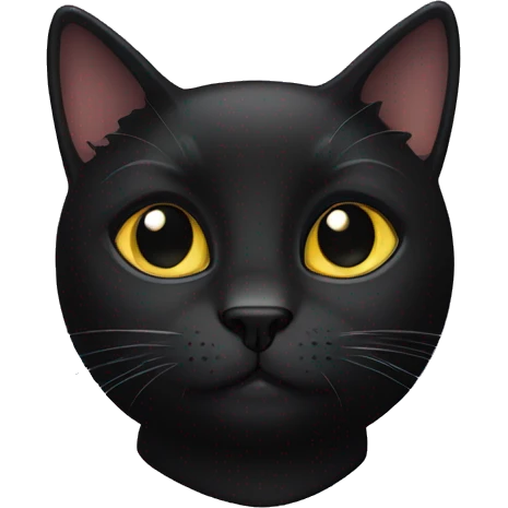 Black cat emoji
