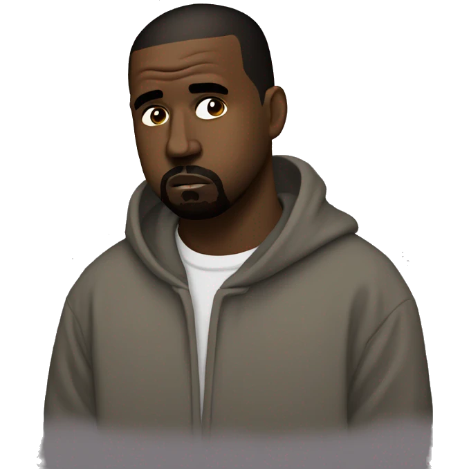 kanye west sad emoji