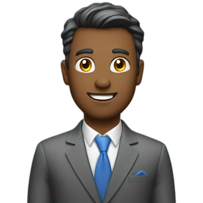 car sales man  emoji