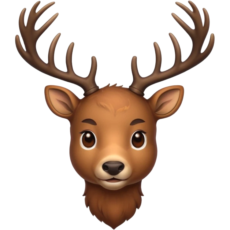 Deer emoji