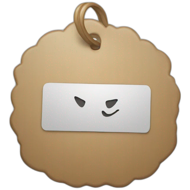 Print tag emoji