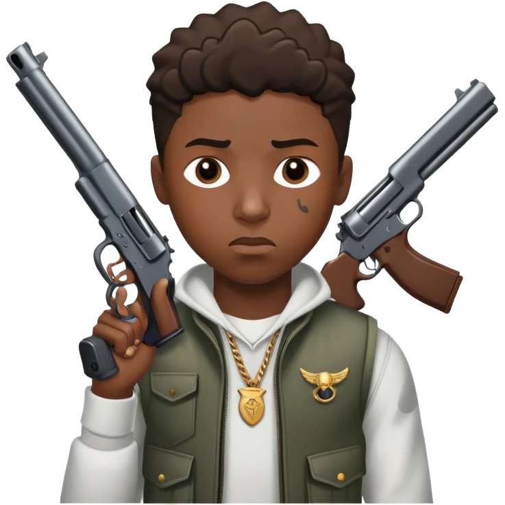 Nba youngboy with guns emoji