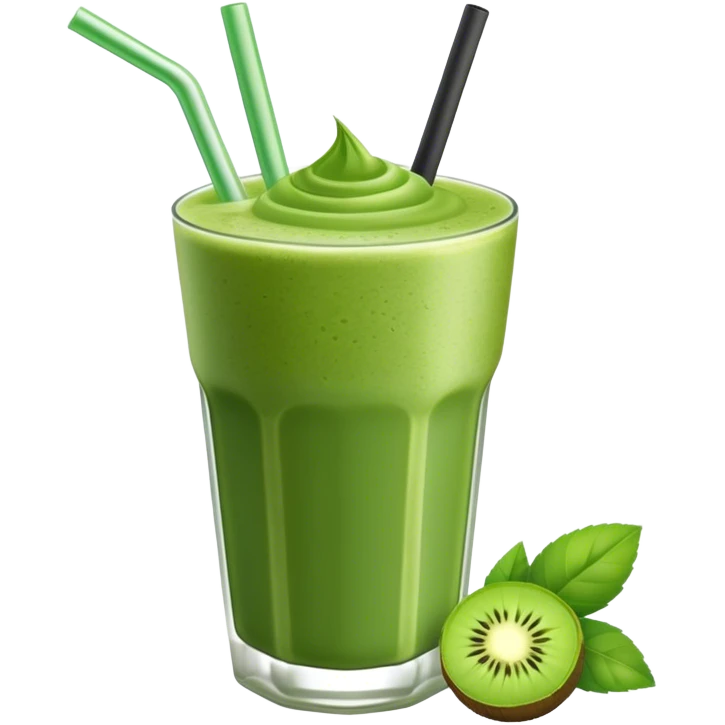 matcha smoothie emoji