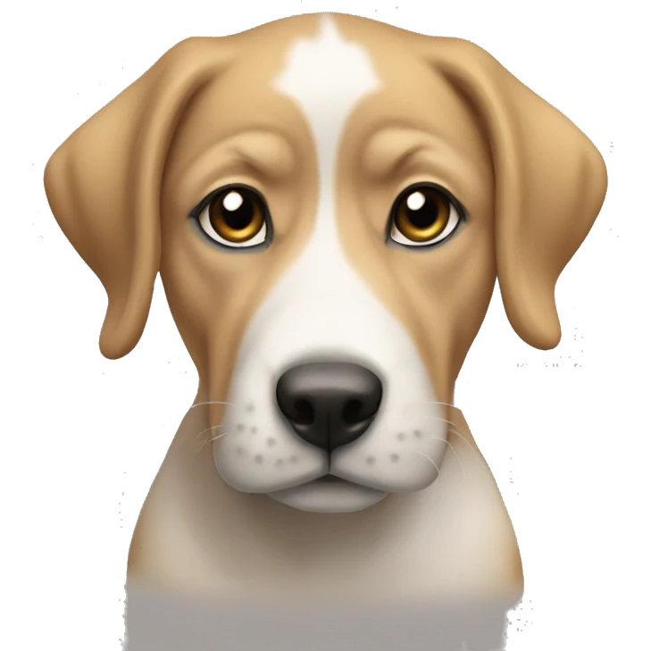 kenyang anjing emoji