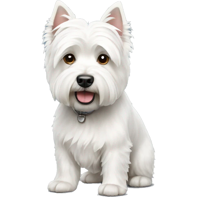 west highland white terrier full body emoji