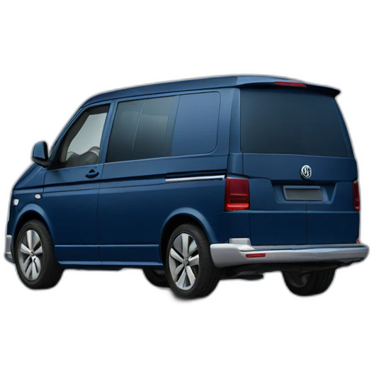 VW T5 dark blue emoji