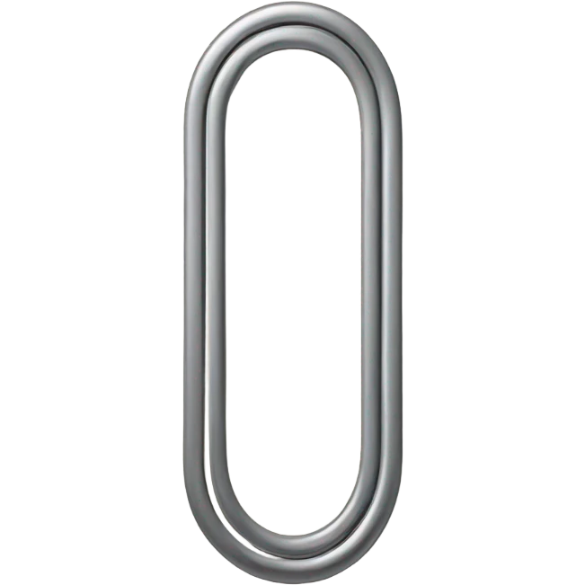 Paper clip emoji