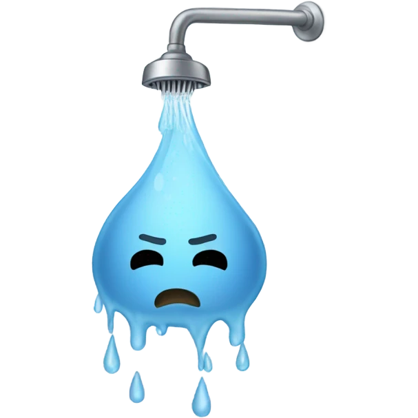 Cold shower  emoji