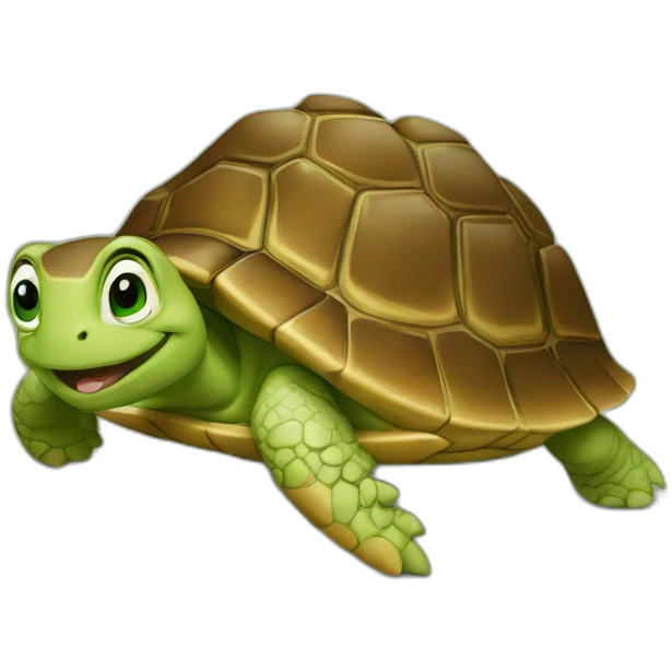 Chat sur tortue emoji