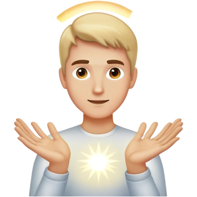 Me with lighting coming out of my hands emoji