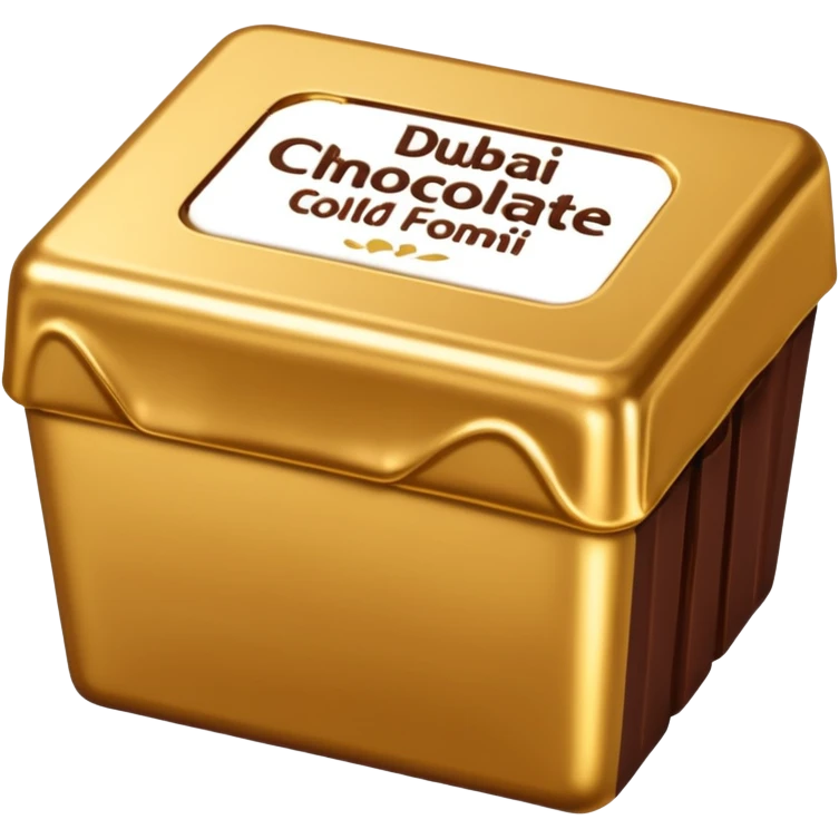 Dubai chocolate  emoji