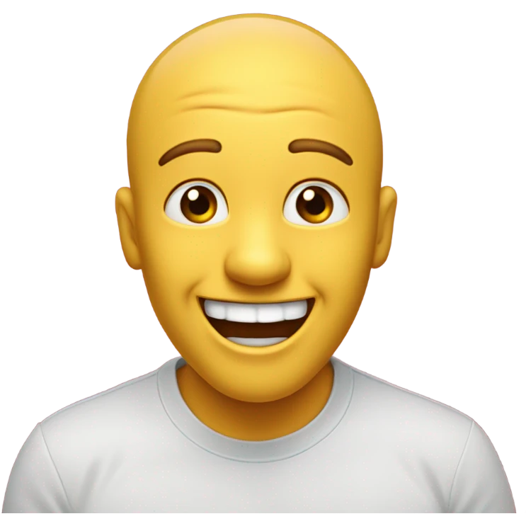 Laughing emoji with crying emoji