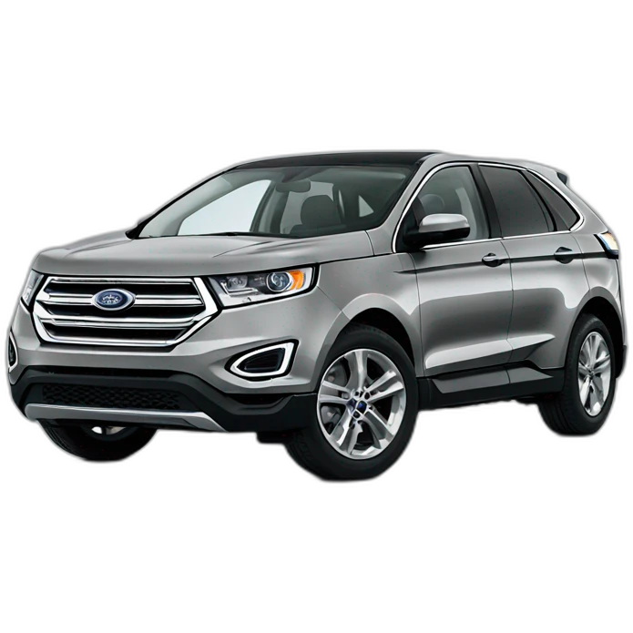 Grey Ford Edge SUV emoji