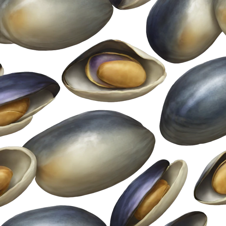 Old mussel emoji