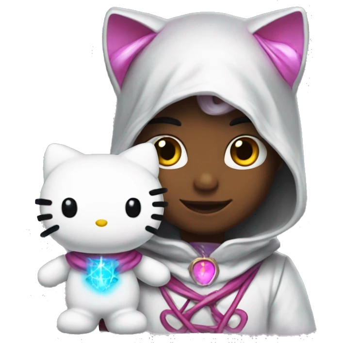 Hello kitty and arcane  emoji