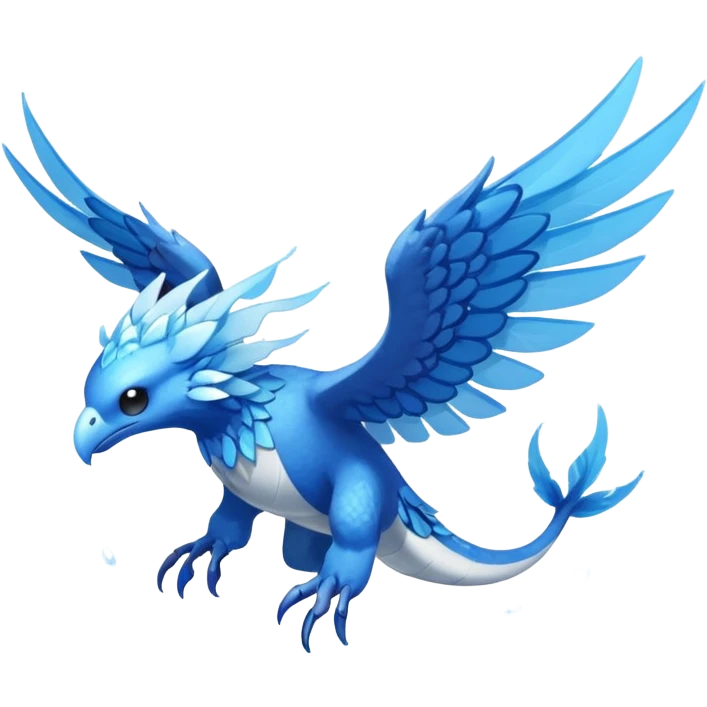 Elemental Flying-type-Water-type natural Pokémon-Fakémon-creature emoji