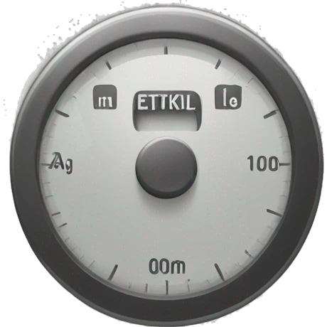 A weight of 1 kilo emoji