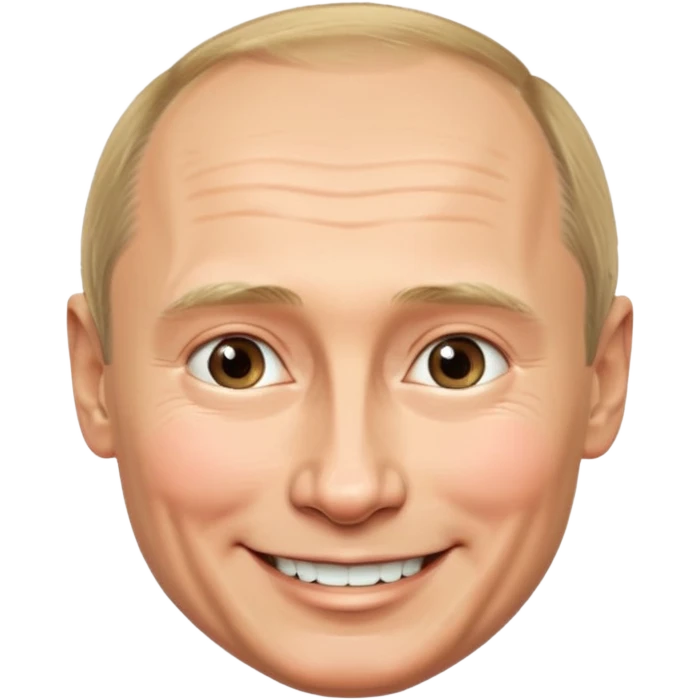 Putin smile emoji