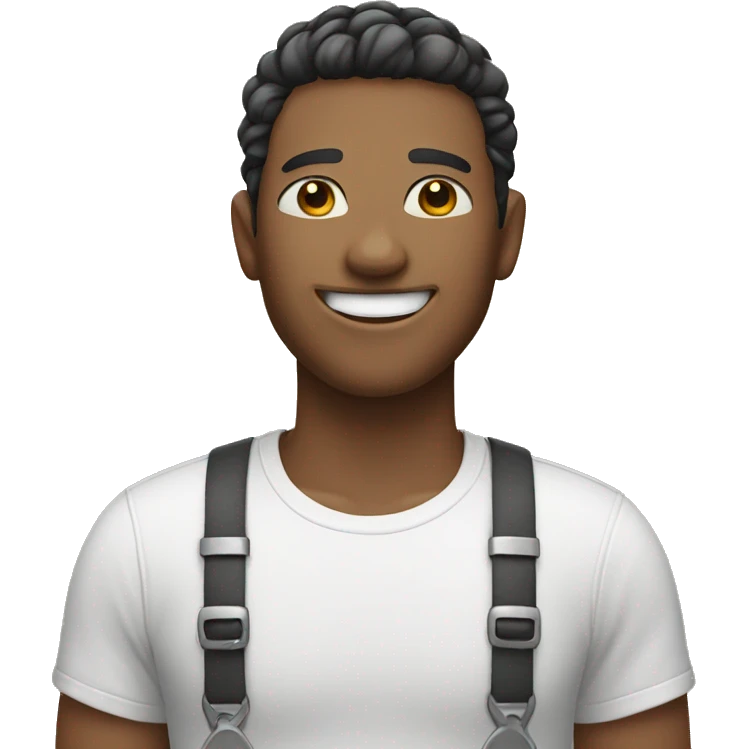 person with braces smiling emoji