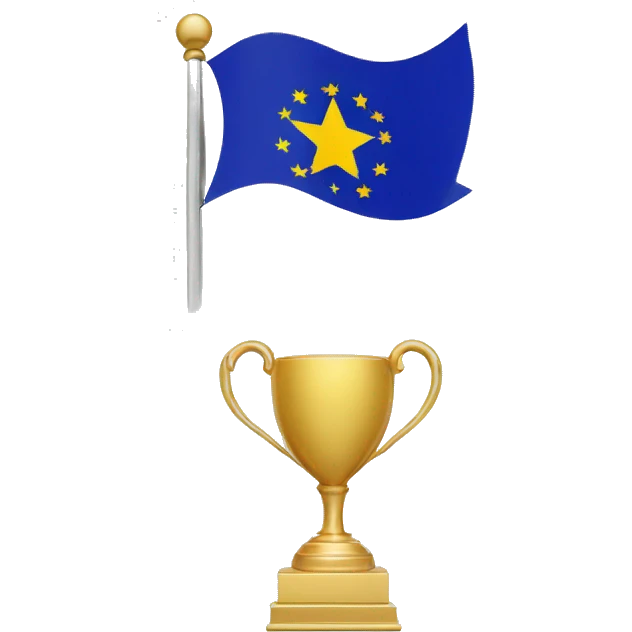 european-union-flag on trophee circle emoji