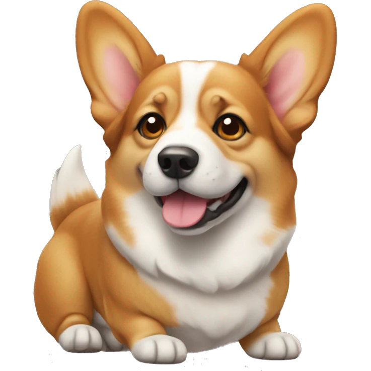 Dog corgi  emoji