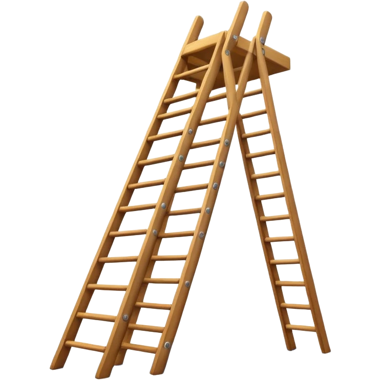 ladder going upwards representing career growth emoji emoji