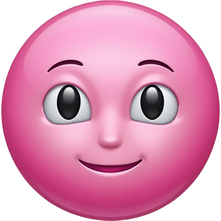 Pink emoji