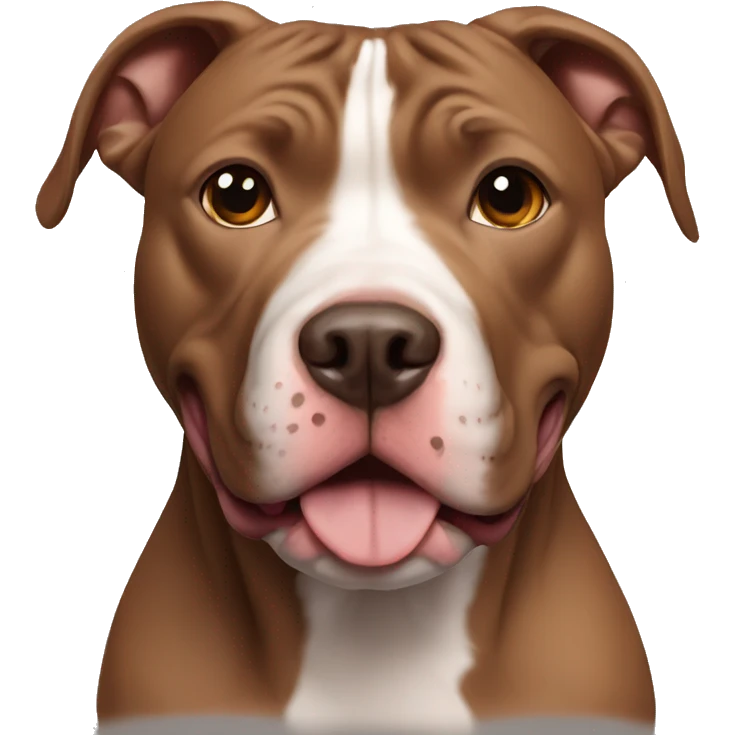 pitbull brown emoji