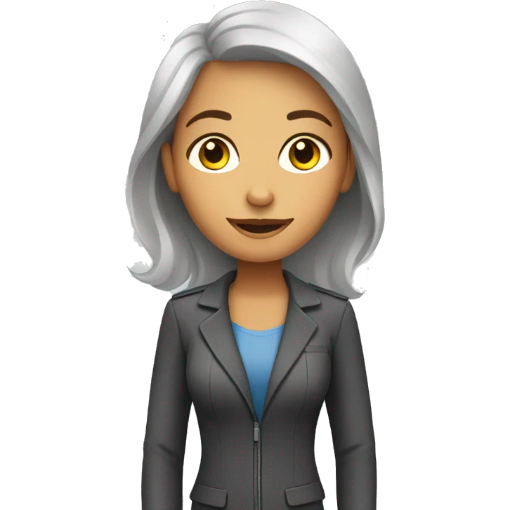 Women in airport check-in emoji