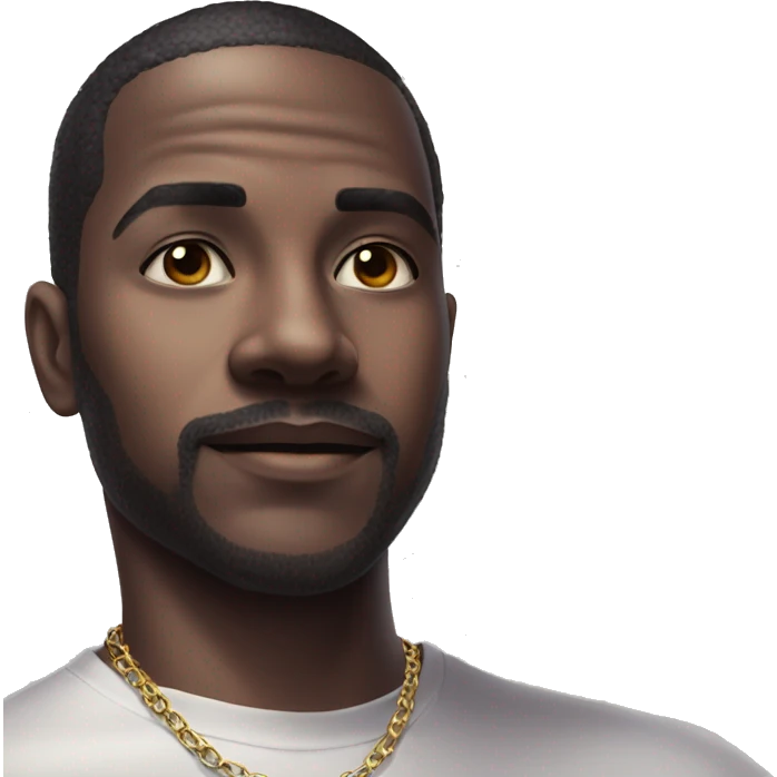 confident man with necklace emoji