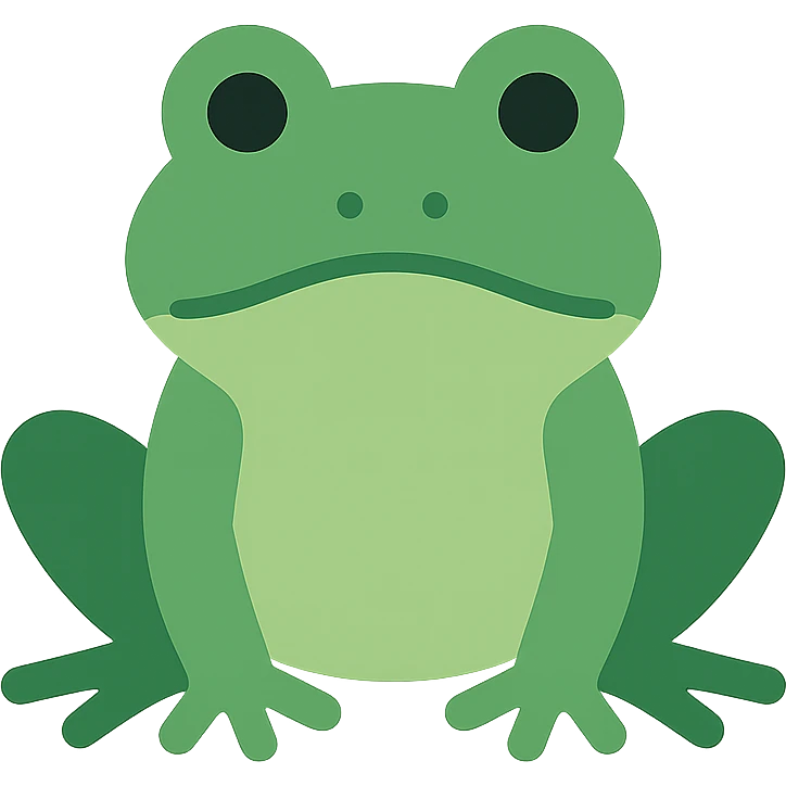 Frog emoji