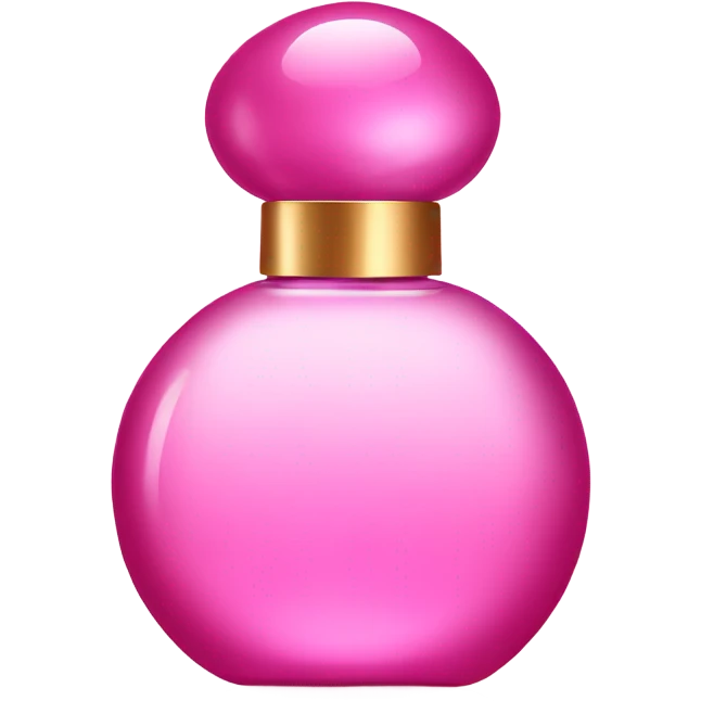 Pink perfume bottle  emoji