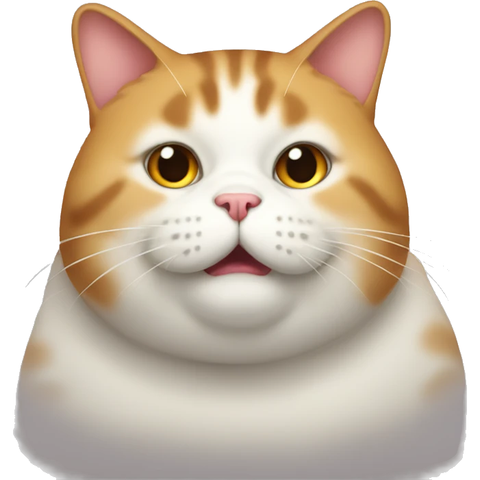 Fat cat emoji